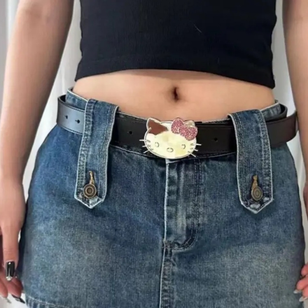 Hello Kitty Belt color Black